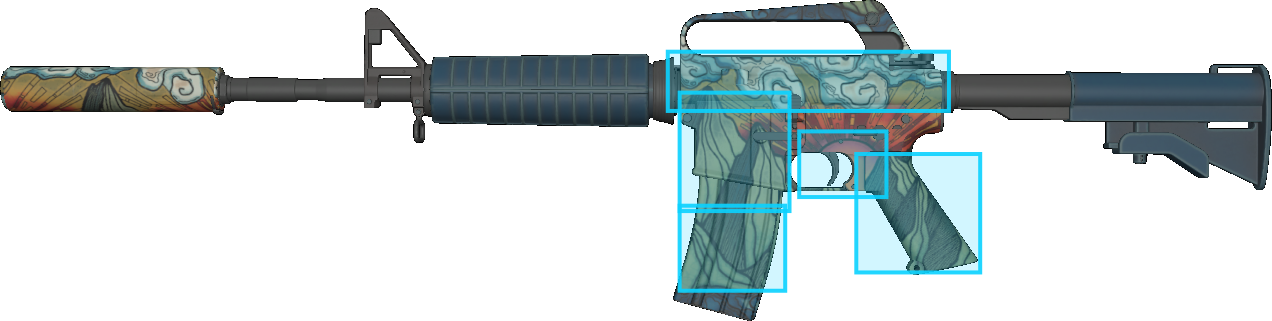 Pattern preview for M4A1-S | M4A1-S SOLITUDE