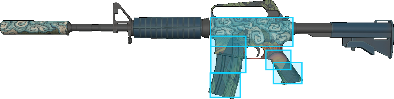 Pattern preview for M4A1-S | M4A1-S SOLITUDE