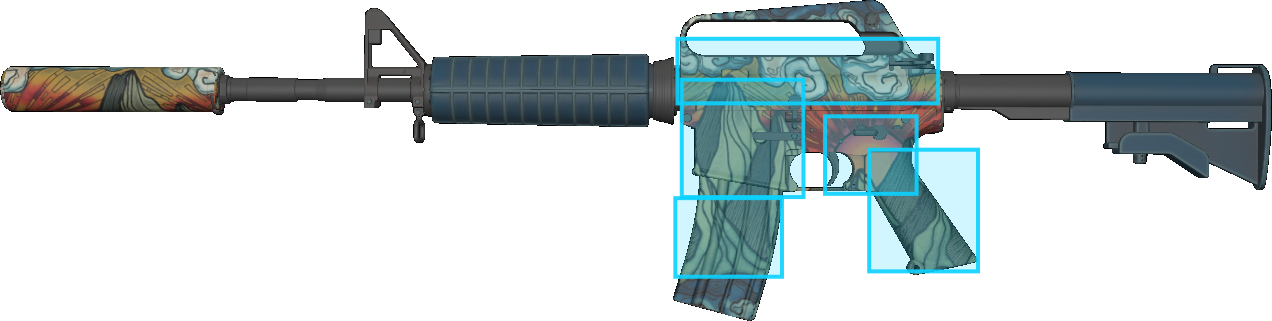 Pattern preview for M4A1-S | M4A1-S SOLITUDE