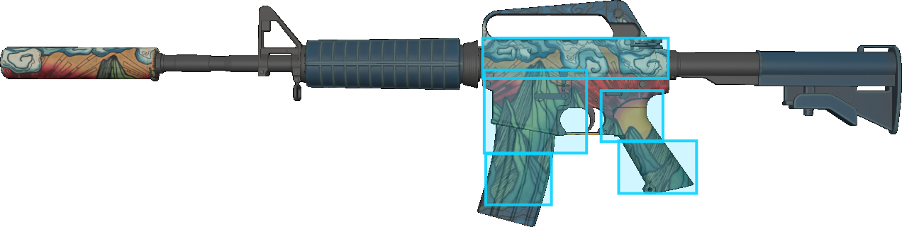 Pattern preview for M4A1-S | M4A1-S SOLITUDE