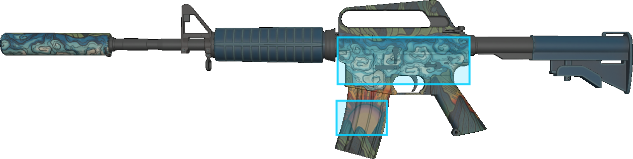 Pattern preview for M4A1-S | M4A1-S SOLITUDE
