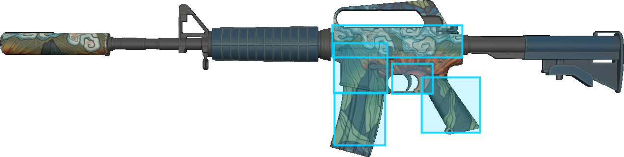 Pattern preview for M4A1-S | M4A1-S SOLITUDE