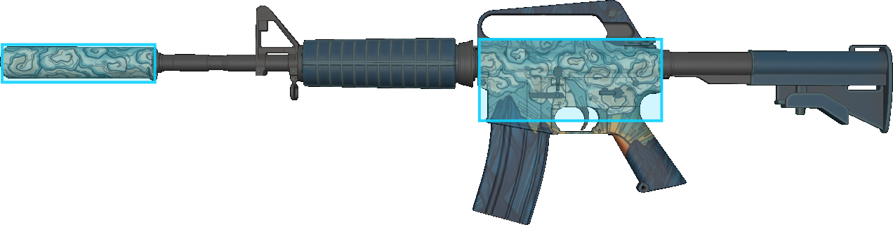Pattern preview for M4A1-S | M4A1-S SOLITUDE