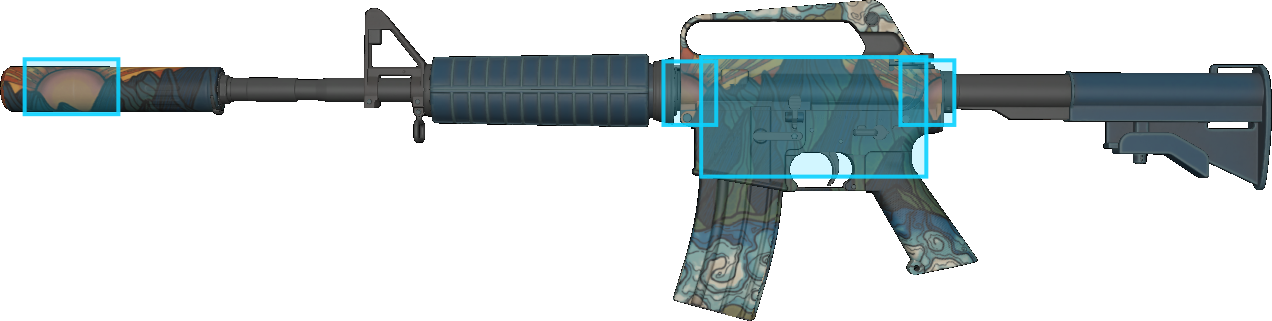 Pattern preview for M4A1-S | M4A1-S SOLITUDE
