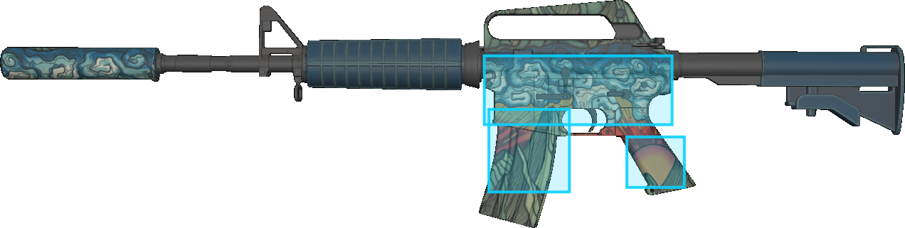 Pattern preview for M4A1-S | M4A1-S SOLITUDE