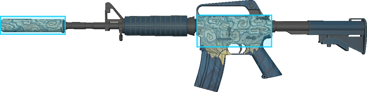 Pattern preview for M4A1-S | M4A1-S SOLITUDE