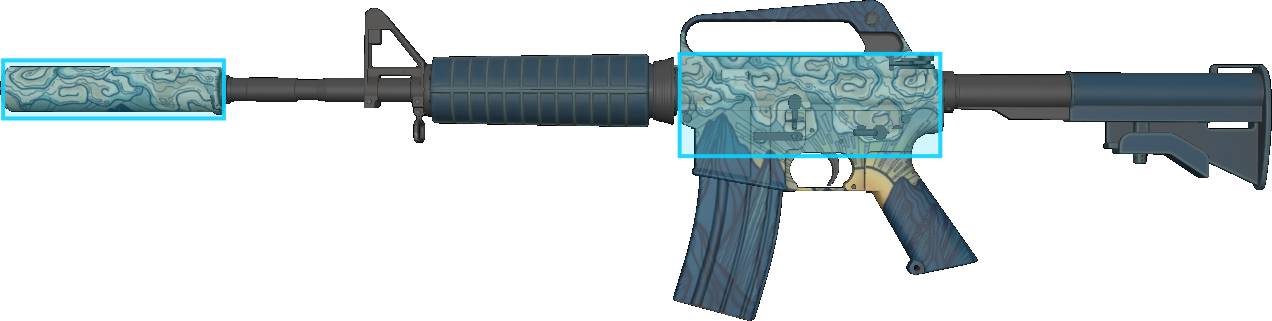 Pattern preview for M4A1-S | M4A1-S SOLITUDE
