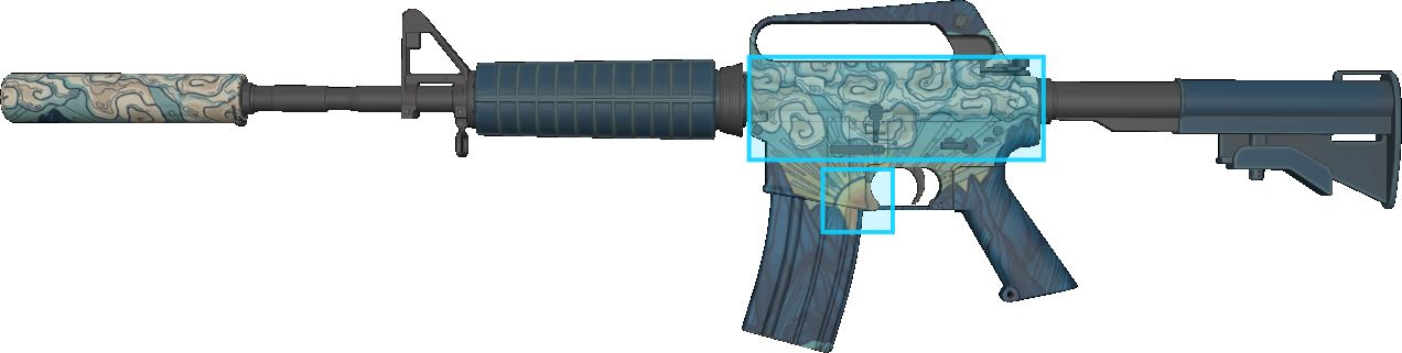 Pattern preview for M4A1-S | M4A1-S SOLITUDE
