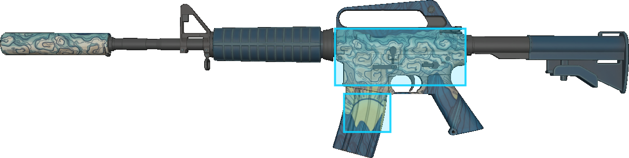 Pattern preview for M4A1-S | M4A1-S SOLITUDE