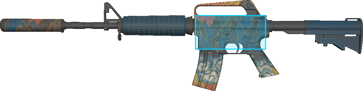 Pattern preview for M4A1-S | M4A1-S SOLITUDE