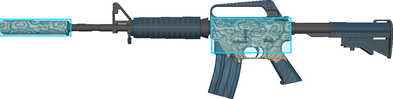 Pattern preview for M4A1-S | M4A1-S SOLITUDE