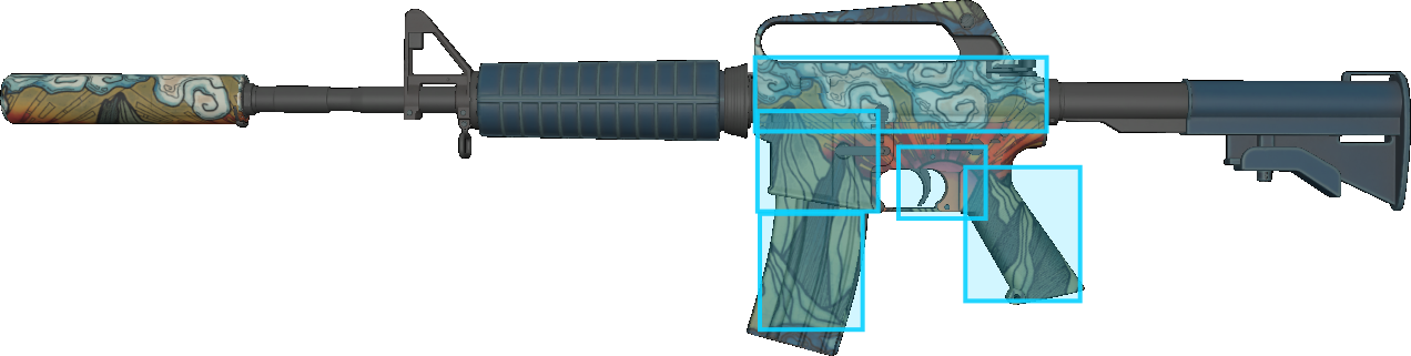 Pattern preview for M4A1-S | M4A1-S SOLITUDE