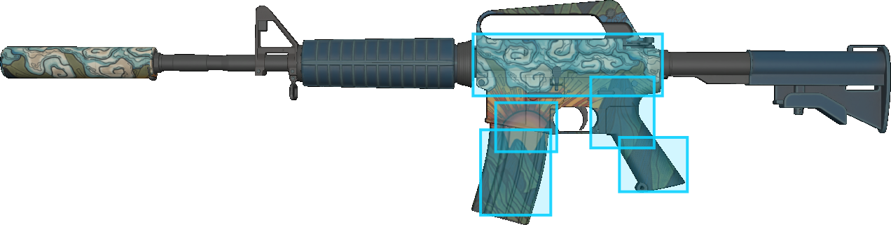 Pattern preview for M4A1-S | M4A1-S SOLITUDE