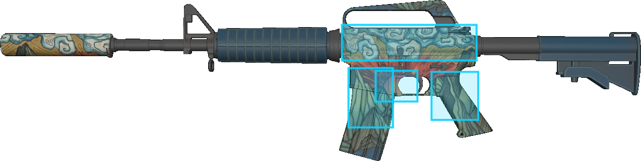 Pattern preview for M4A1-S | M4A1-S SOLITUDE