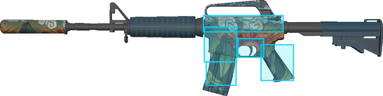 Pattern preview for M4A1-S | M4A1-S SOLITUDE