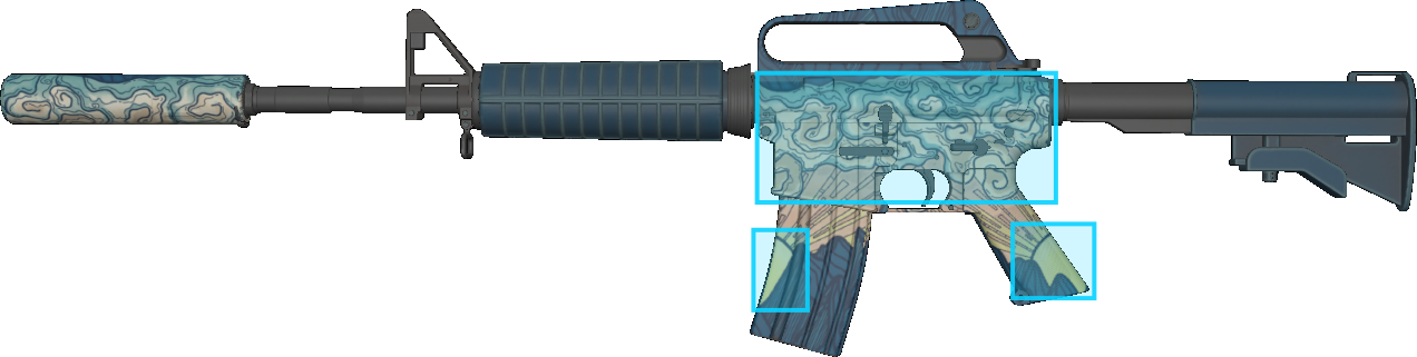 Pattern preview for M4A1-S | M4A1-S SOLITUDE
