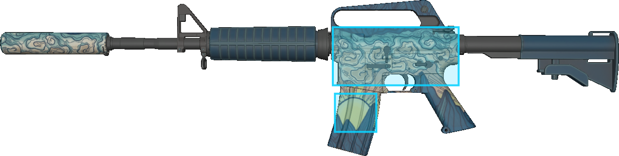 Pattern preview for M4A1-S | M4A1-S SOLITUDE