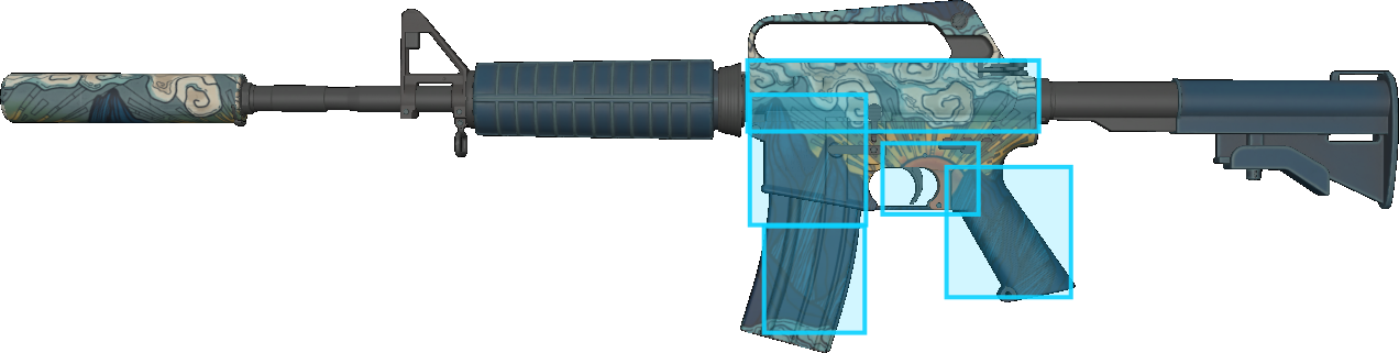 Pattern preview for M4A1-S | M4A1-S SOLITUDE
