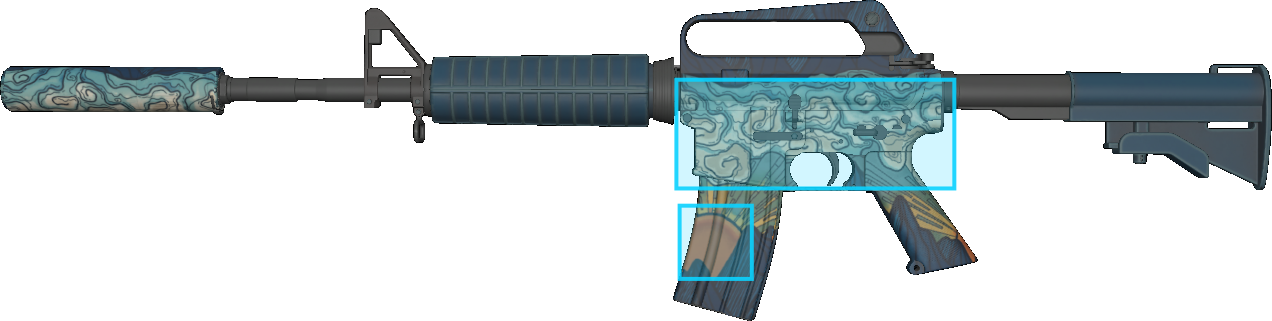 Pattern preview for M4A1-S | M4A1-S SOLITUDE