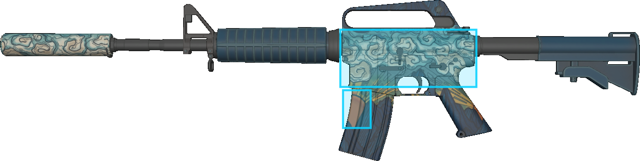 Pattern preview for M4A1-S | M4A1-S SOLITUDE