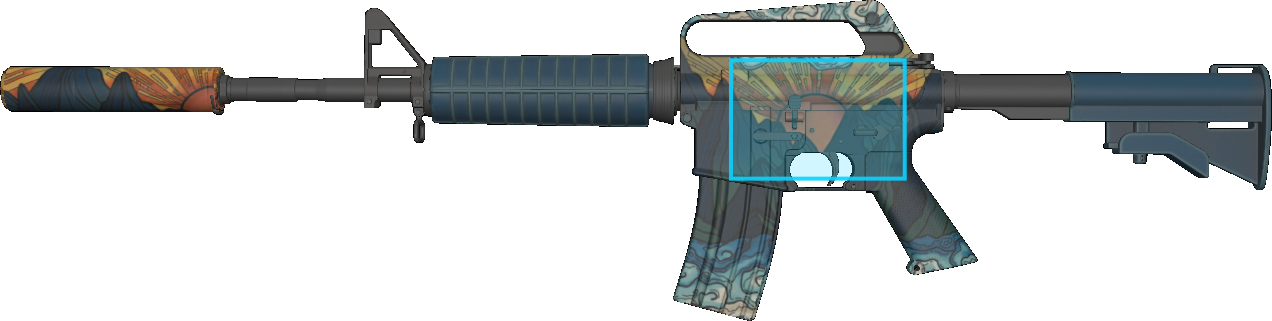 Pattern preview for M4A1-S | M4A1-S SOLITUDE