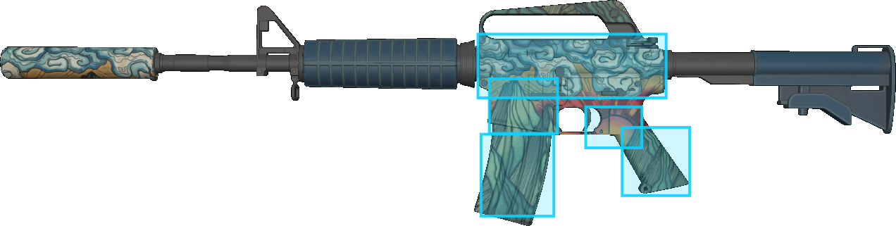 Pattern preview for M4A1-S | M4A1-S SOLITUDE