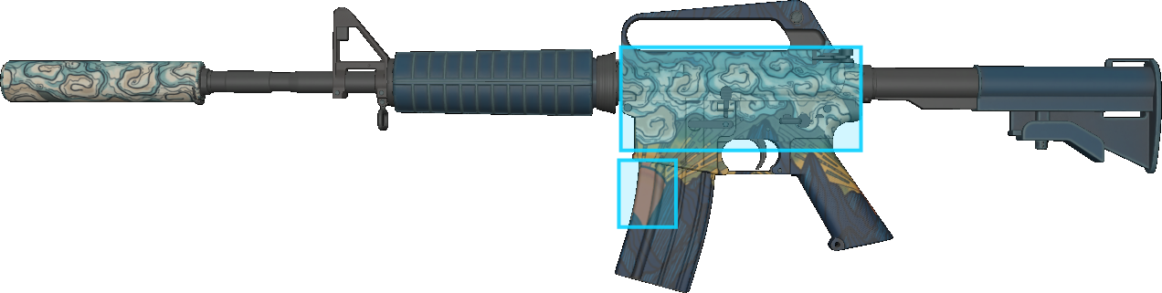 Pattern preview for M4A1-S | M4A1-S SOLITUDE