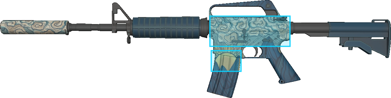 Pattern preview for M4A1-S | M4A1-S SOLITUDE