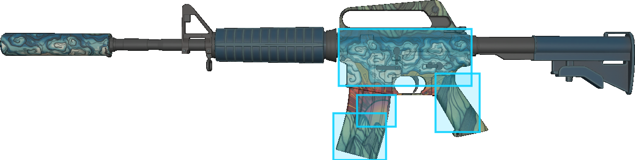 Pattern preview for M4A1-S | M4A1-S SOLITUDE