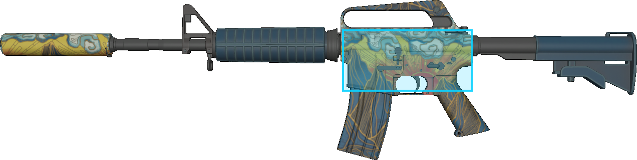 Pattern preview for M4A1-S | M4A1-S SOLITUDE