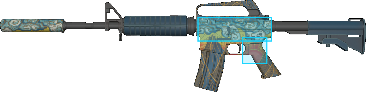 Pattern preview for M4A1-S | M4A1-S SOLITUDE