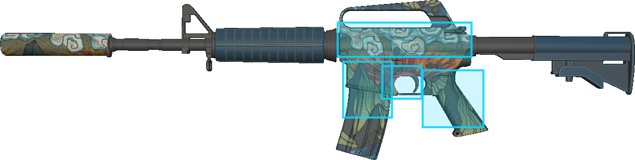 Pattern preview for M4A1-S | M4A1-S SOLITUDE