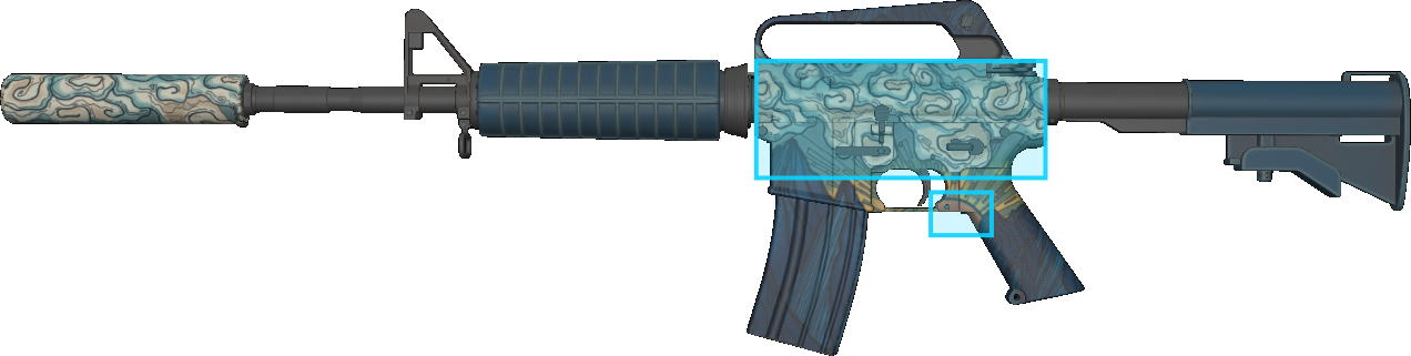 Pattern preview for M4A1-S | M4A1-S SOLITUDE