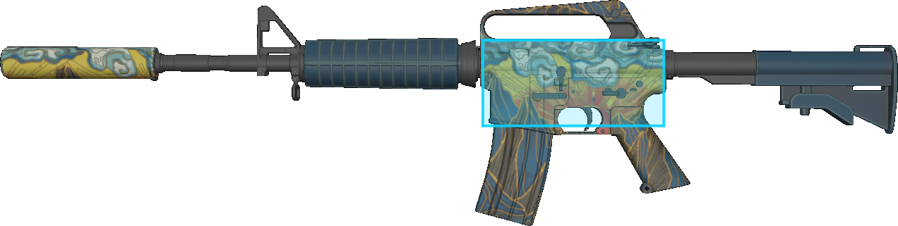Pattern preview for M4A1-S | M4A1-S SOLITUDE