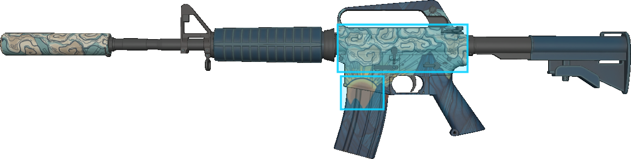Pattern preview for M4A1-S | M4A1-S SOLITUDE
