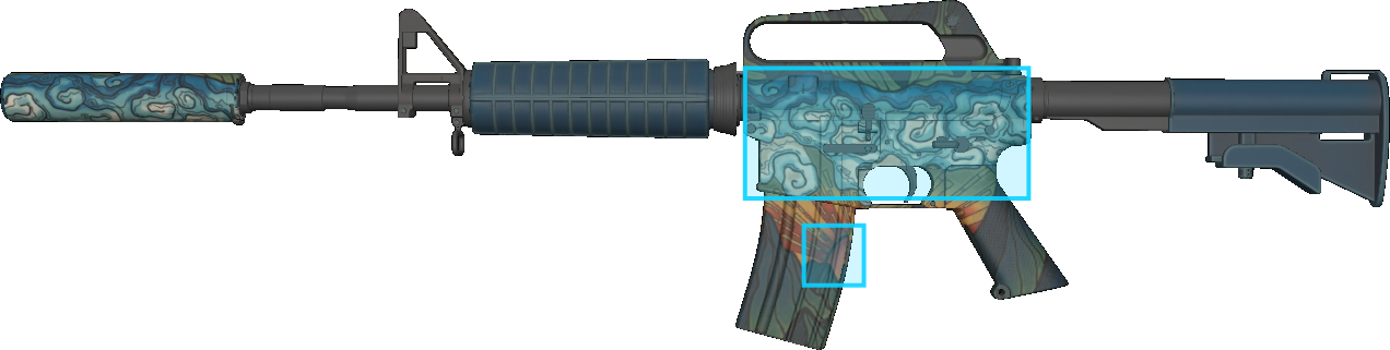Pattern preview for M4A1-S | M4A1-S SOLITUDE
