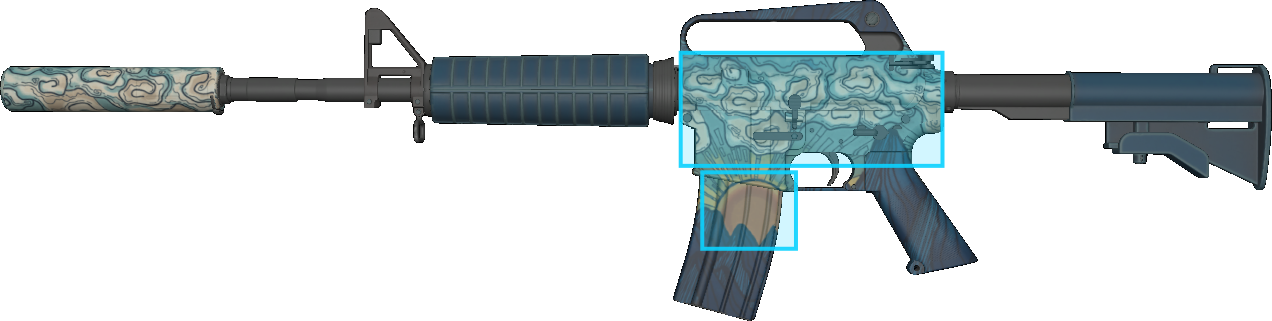 Pattern preview for M4A1-S | M4A1-S SOLITUDE