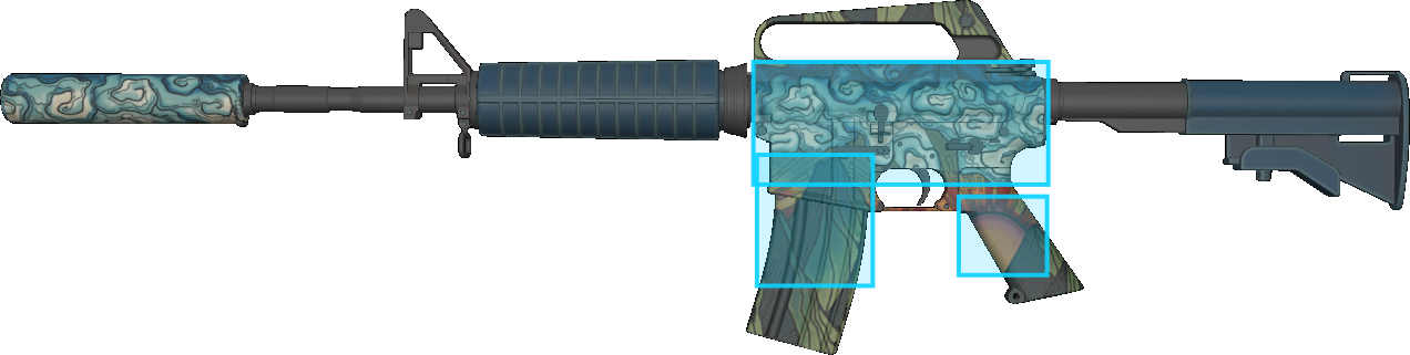 Pattern preview for M4A1-S | M4A1-S SOLITUDE