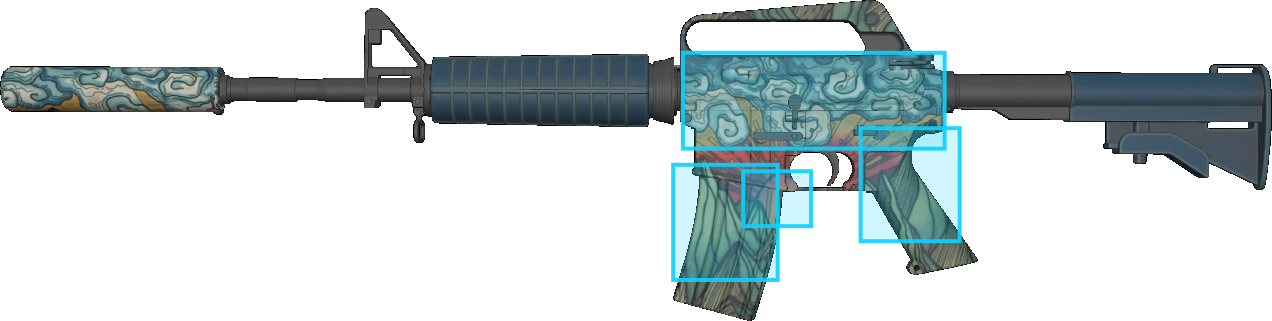 Pattern preview for M4A1-S | M4A1-S SOLITUDE