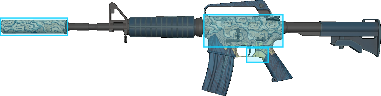 Pattern preview for M4A1-S | M4A1-S SOLITUDE