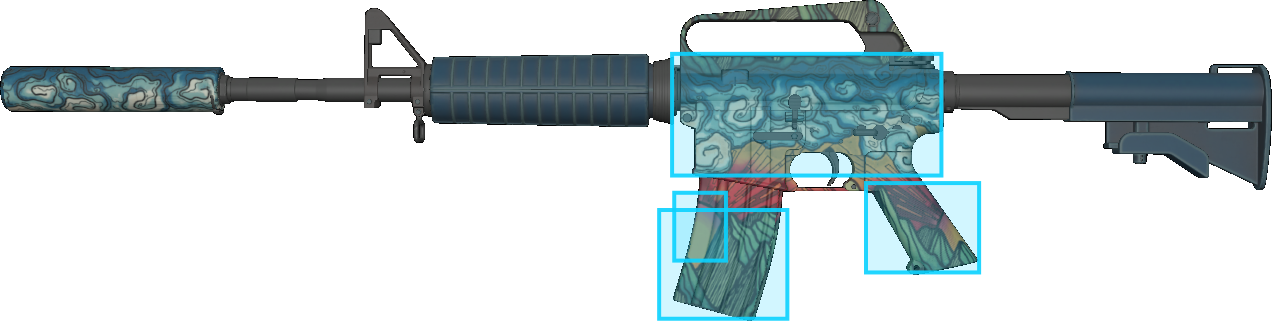 Pattern preview for M4A1-S | M4A1-S SOLITUDE