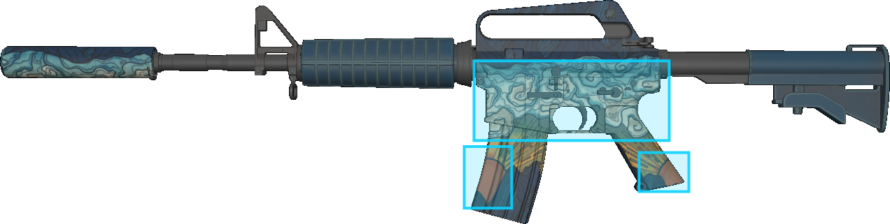 Pattern preview for M4A1-S | M4A1-S SOLITUDE
