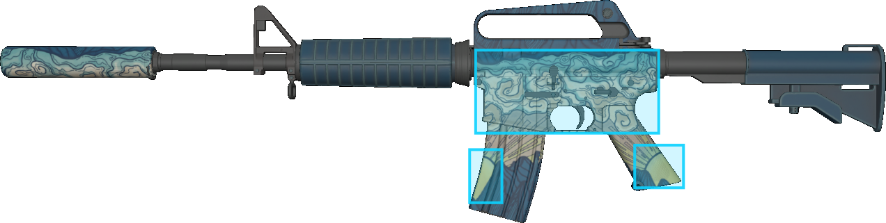 Pattern preview for M4A1-S | M4A1-S SOLITUDE