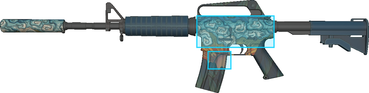 Pattern preview for M4A1-S | M4A1-S SOLITUDE