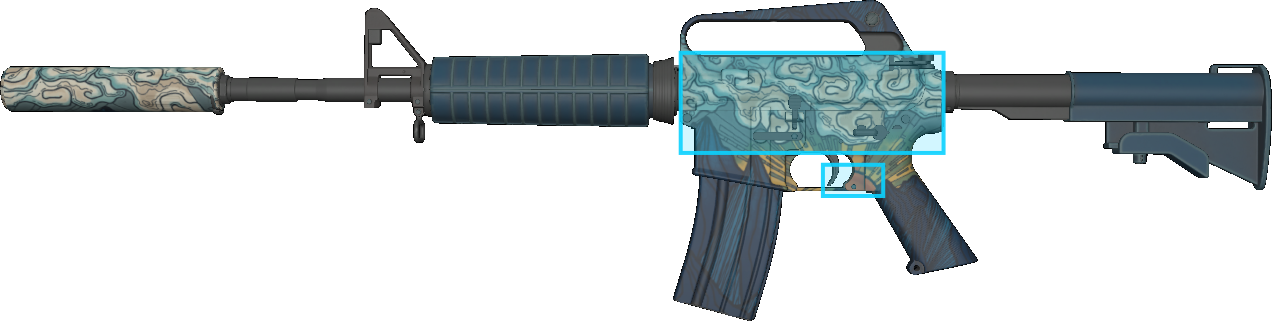 Pattern preview for M4A1-S | M4A1-S SOLITUDE