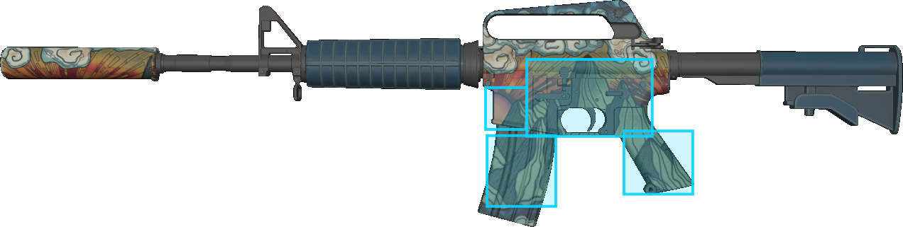 Pattern preview for M4A1-S | M4A1-S SOLITUDE