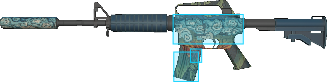 Pattern preview for M4A1-S | M4A1-S SOLITUDE