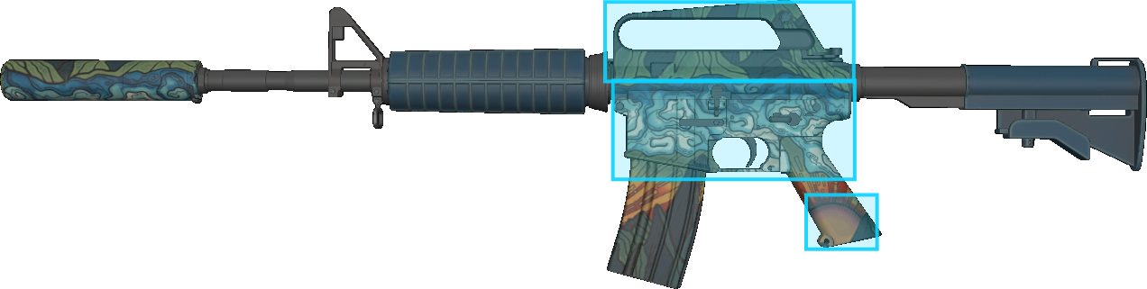 Pattern preview for M4A1-S | M4A1-S SOLITUDE