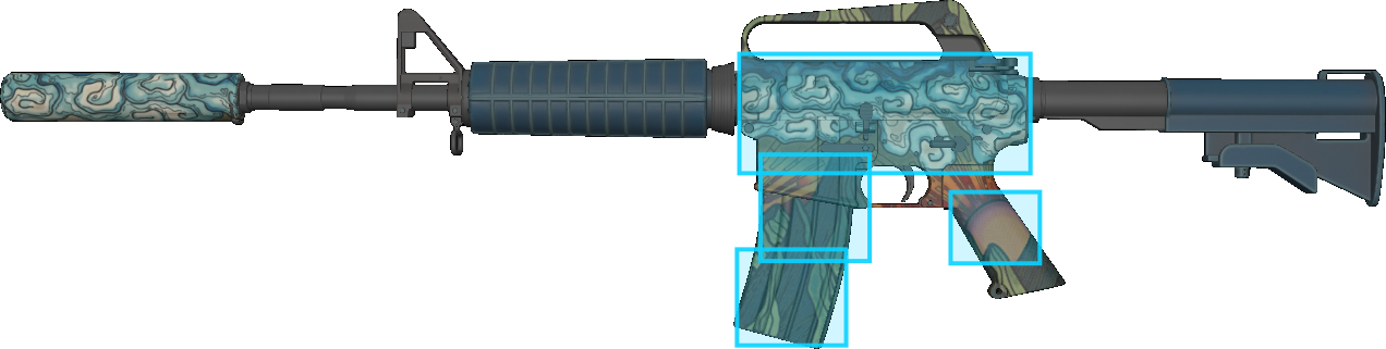 Pattern preview for M4A1-S | M4A1-S SOLITUDE