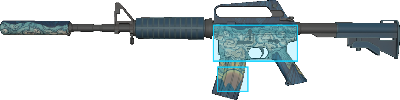 Pattern preview for M4A1-S | M4A1-S SOLITUDE